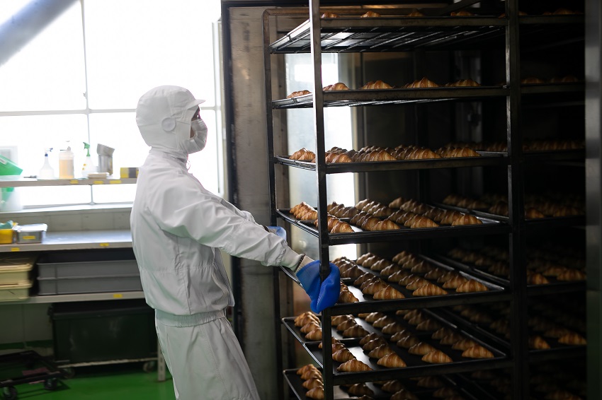 パンの製造工程