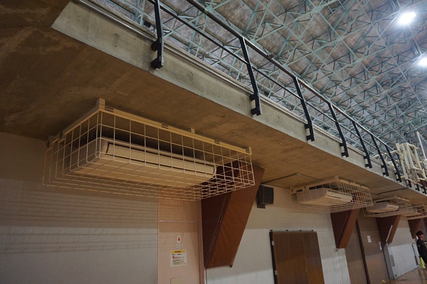 電源自立型空調「GHPハイパワープラス」の室内機